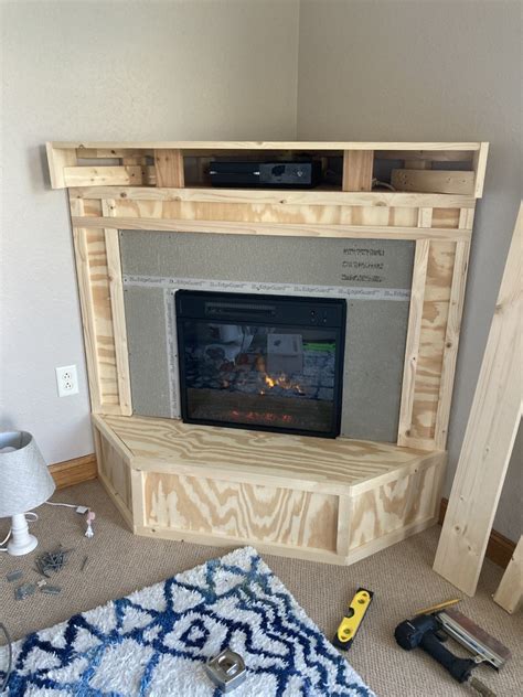 how to build an electric fireplace box|diy electric fireplace plans.